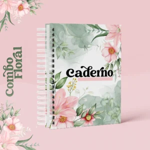 CADERNO FLORAL CRISTÃ 01